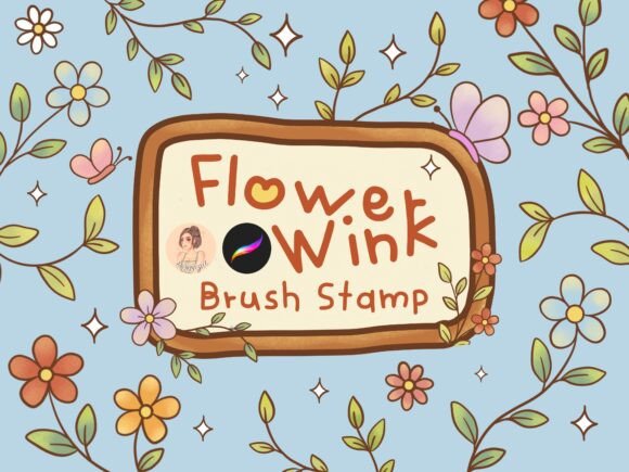 16 Flower Procreate Brush Stamp: A Creative Designer’s Dream Tool
