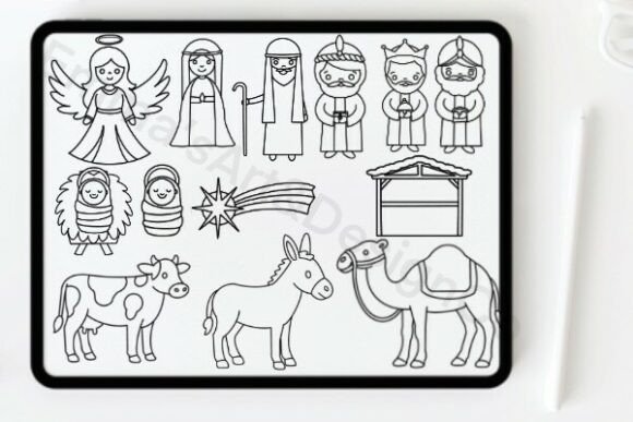 Creativity Meets Faith: How the Nativity Brush Set for Procreate Elevates Digital Art and Strategic Design