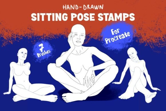 Enhancing Your Procreate Workflow with Sitting Pose Stamps
