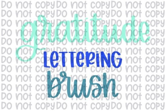 Gratitude Procreate Lettering Brush: A Creator’s Best Friend