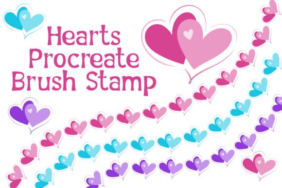 Hearts Procreate Border Stamp Brush: Creative Possibilities for Every Digital Artist