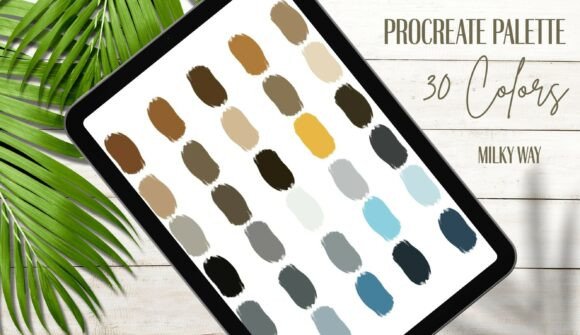 Milky Way Path 30 Color Swatches