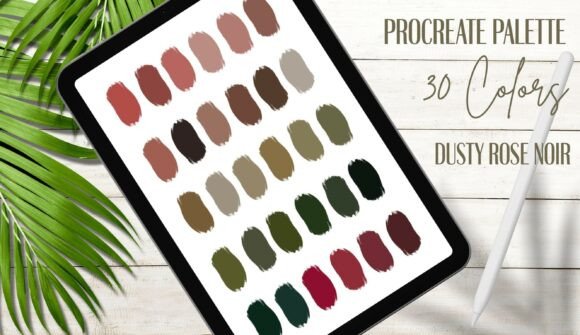Procreate — Dusty Rose Noir: Elevate Your Digital Art with Sophisticated Color