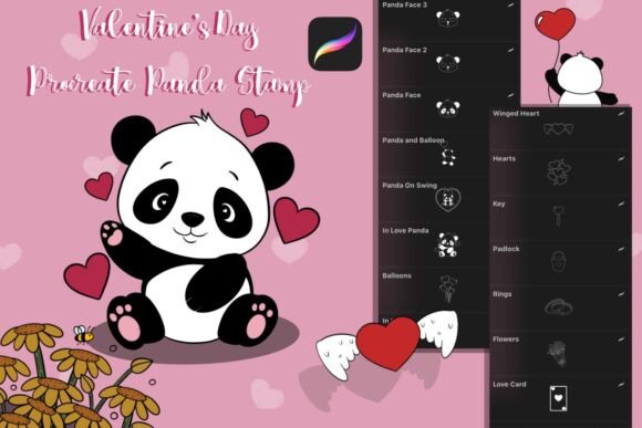 Procreate Valentine’s Day Stamp: Make Your Art Cuter and More Passionate
